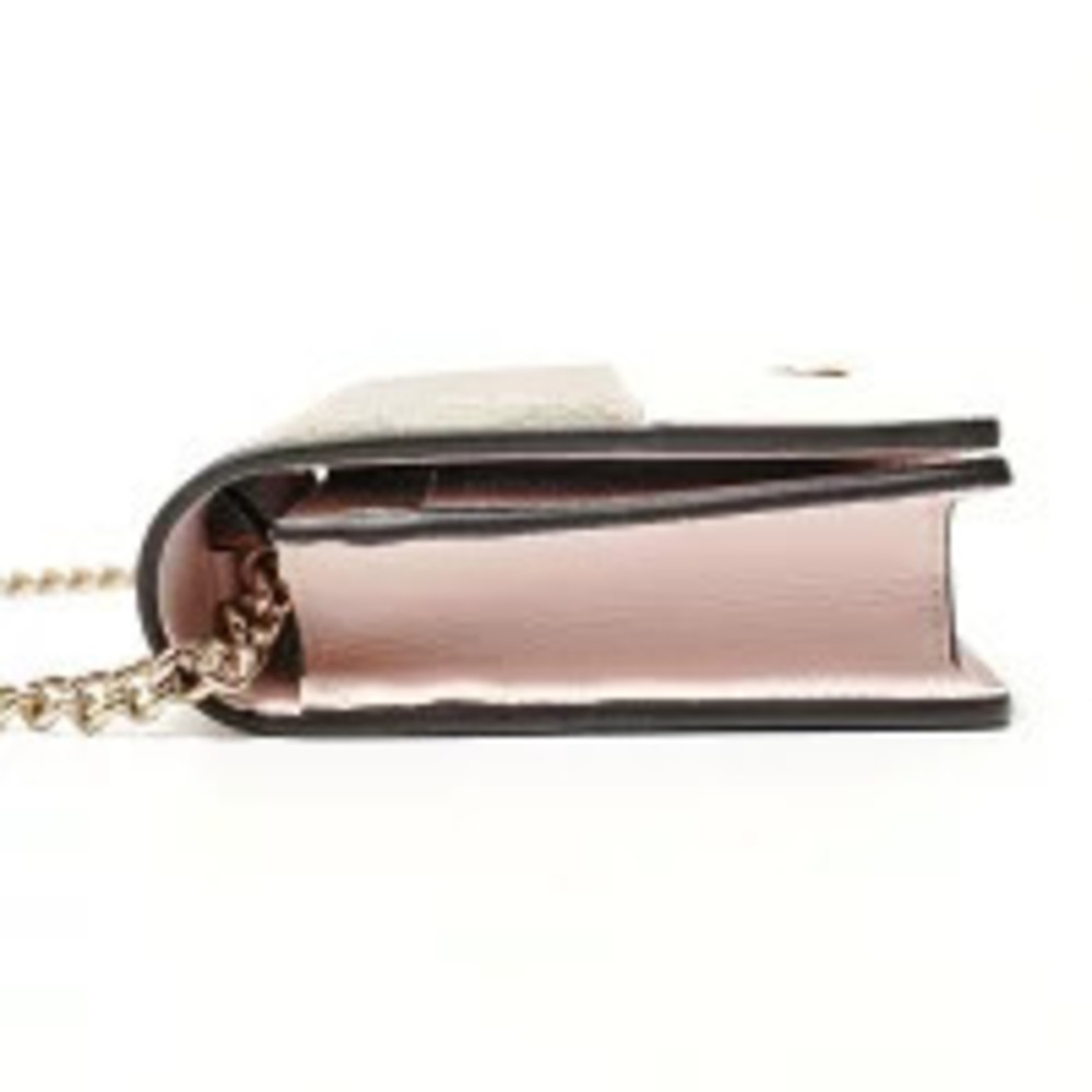 Gucci Wallet Bag Shoulder Chain Beige Marmont Supreme Cream GG Tan Cream